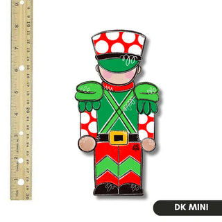 Dk Designs: Red and Green Dot Soldier Mini
