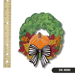 Dk Designs: Pumpkin Wreath Mini