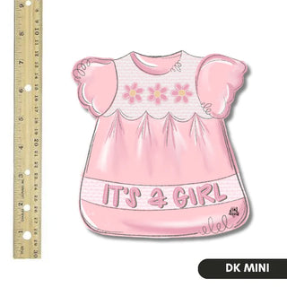 Dk Designs: Pink Dress It's A Girl Mini