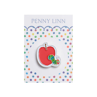 Penny Linn Eric Carle Apple Caterpillar needleminder, magnetic needle minder for needlepoint