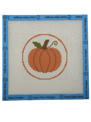 Pumpkin Round Canvas