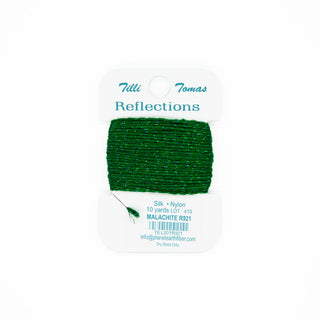 Reflections Card - Malachite