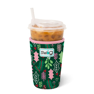 SWIG: Iced Cup Coolie Medium - Merry Mistletoe
