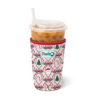 SWIG: Iced Cup Coolie Medium - Christmas Cameos