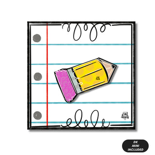 DK Designs: Notebook Paper Frame