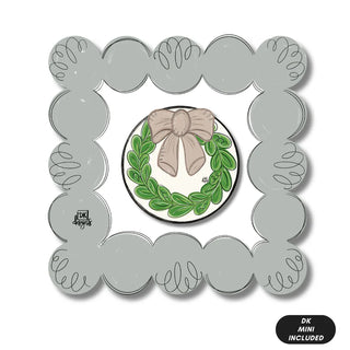 DK Designs: Gray Dots Frame