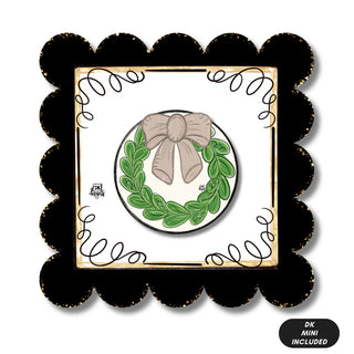 DK Designs: Black and Gold Frame