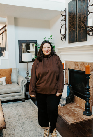 Save A Stitch Sweater -Brown