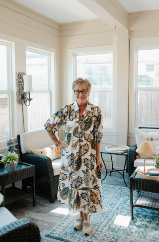 Maple Dawn Midi Dress