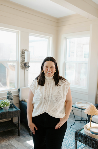 Here To Hangout Sweater - Cream