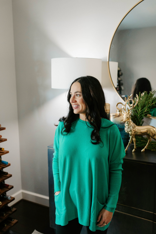 The Sunday Sweater -Green