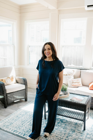 Comfy Cozy Set - Navy