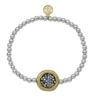 Kristal Dome Stretch Bracelet