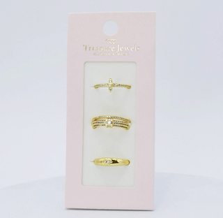 DOORBUSTER: Classic Grace Ring Set