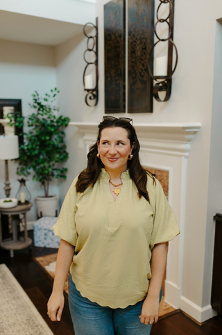 Meadow Grace Top - Sage