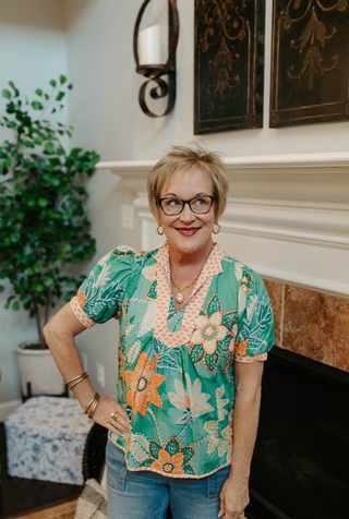 Sweetest Day Ever Top - Green Mix