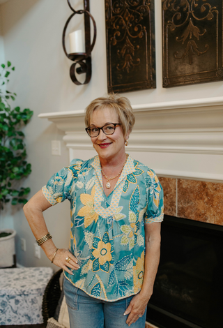 Sweetest Day Ever Top - Lagoon Mix