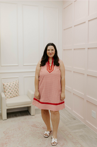 Check Me Out Dress - Red