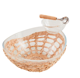 Acrylic Woven Chip Dip Set