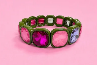 Elise Bracelet Olive Green