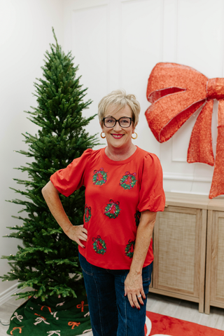 Tina Top - Berry Wreath