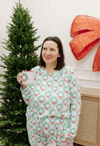 Annie Pj - Wreath & Ribbon