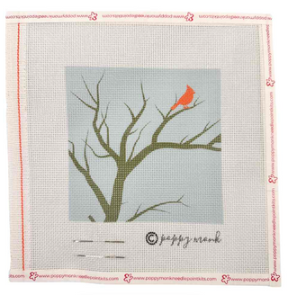 Winter Cardinal Canvas