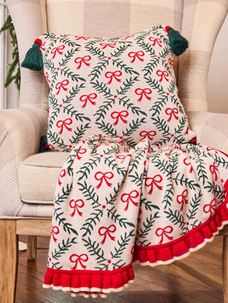 Holiday Trellis Pillow