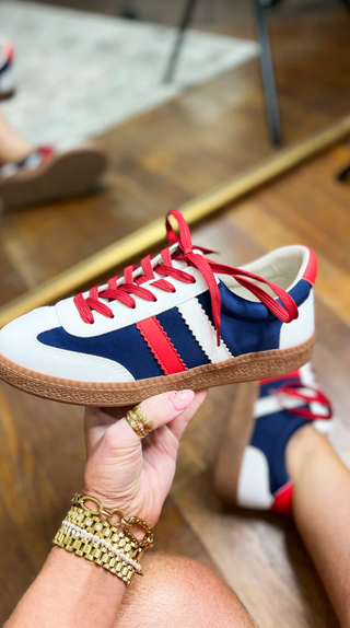 Corky's: Heads Up - Red, White, & Blue