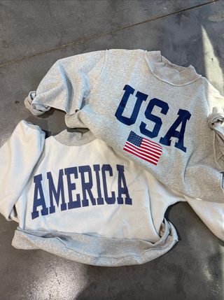 USA Reversible Mock Neck