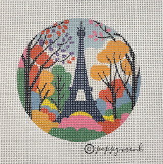 Paris In The Fall Canvas