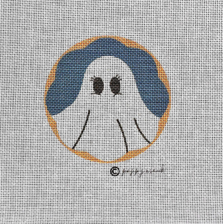 Ghost Portrait Halloween Canvas