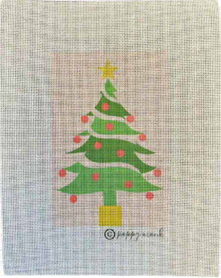 Christmas Tree Green Canvas