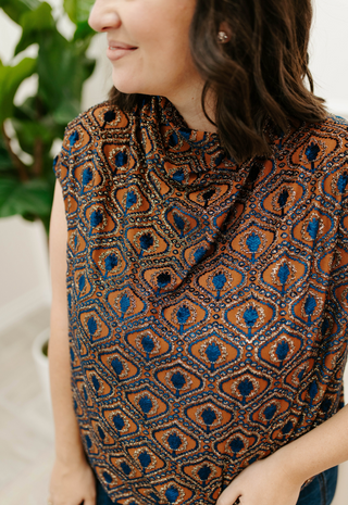 Copper Glow Top