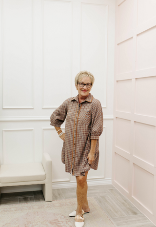 The Aspen Plaid Dress