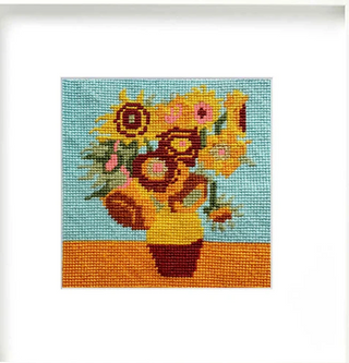 Van Gogh Sunflowers Mini Canvas