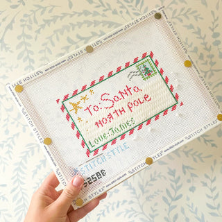 To Santa: North Pole Canvas - Green