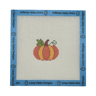 Small Orange and Yellow Pumpkin Canvas