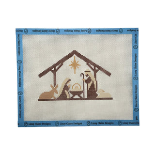 Star of Bethlehem Nativity Canvas