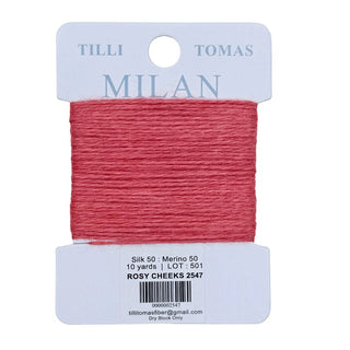Milan Card - 2547 Rosy Cheeks