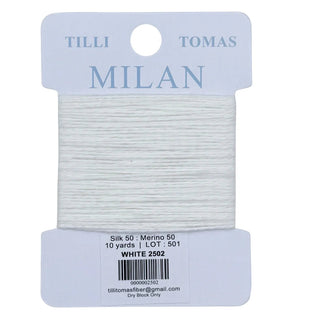 Milan Card - 2502 White