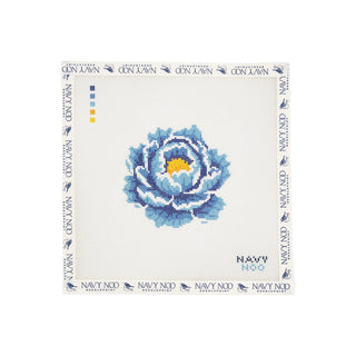 Peony Blue Canvas