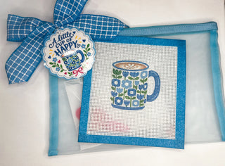 Cup Of Happy Needlepoint Kit
