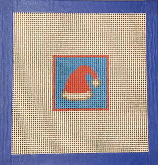 Christmas Santa Hat Mini Canvas