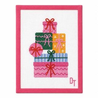 Colorful Gift Stack Canvas