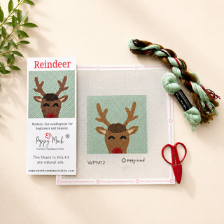 Reindeer Needlepoint Kit