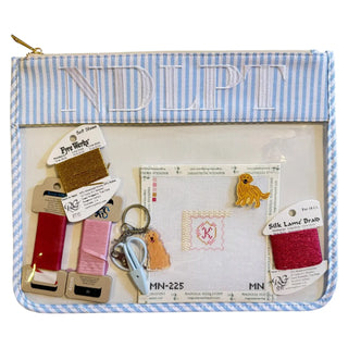 NDLPT Blue & White Project Bag