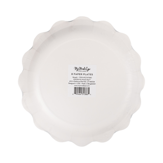 CCH1340 - Wreath Shaped Christmas Paper Salad Plates