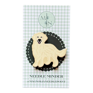 English Cream Golden Retriever Needle Minder