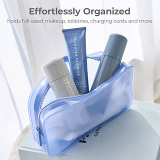 Case-Mate Jelly Makeup Bag: Carolina Blue